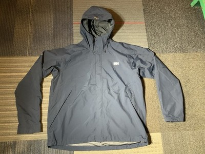 Men s Helly Hansen Helly tech Performance Viking Hooded Rain Jacket Size 2XL