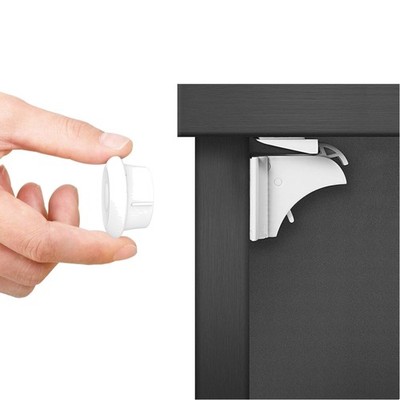 Baby Safety Magnetic Cupboard Lock and Replacement Key for Baby Safety Magnet...