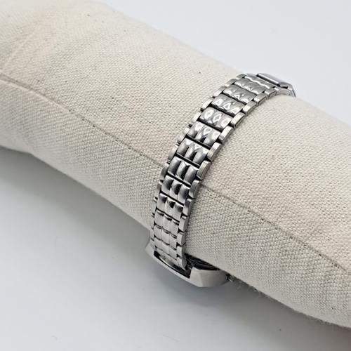 Montre Bracelet MIREXAL SWISS Électronic Vintage 1970s Cadran Bleu – Acier inox - Imagen 17 de 23