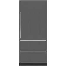Sub-Zero Designer Series DET3650RIDR 36" Panel Ready Built-In Smart Refrigerator