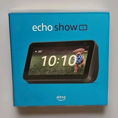 Amazon Echo Show 5 (2nd Gen) Smart Display Speaker with Alexa, Charcoal Black
