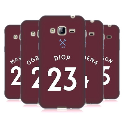 WEST HAM UNITED FC 2020/21 PLAYERS HOME KIT SOFT GEL CASE FOR SAMSUNG PHONES 3