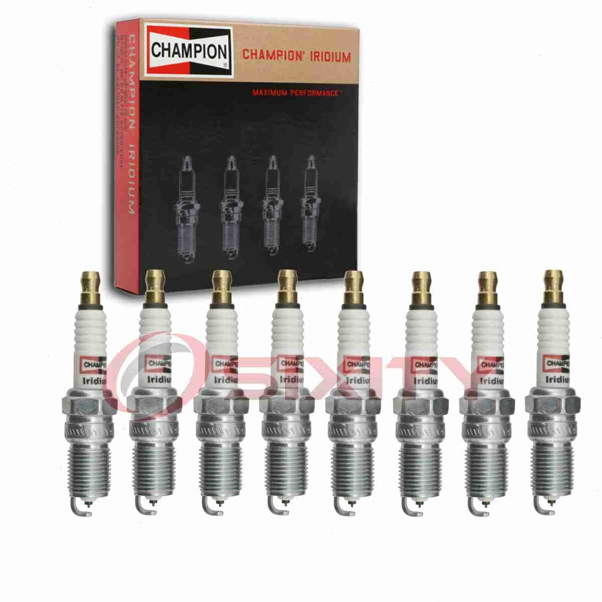 8 pc Champion Iridium Spark Plugs for 1993-2013 Chevrolet Corvette 5.7L 6.2L gt