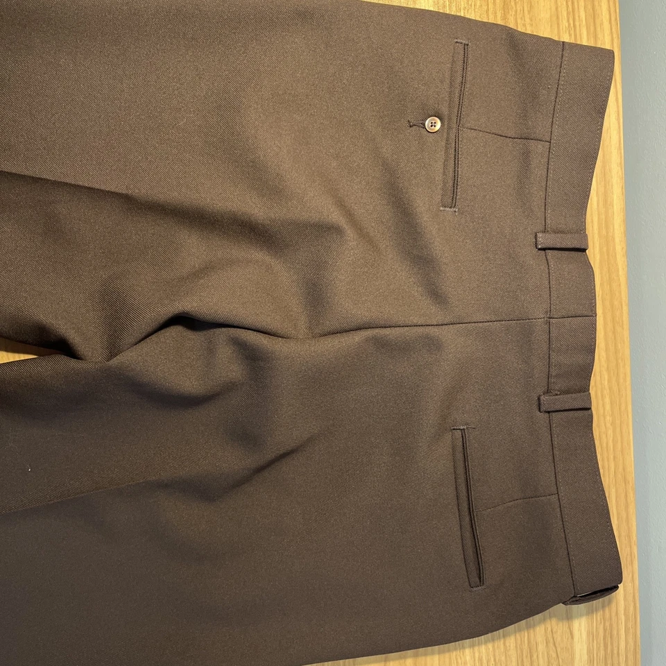 Levi's Men's Vintage Action Slacks Dress Pants Fits 34x32 aprox - Image 3 of 4