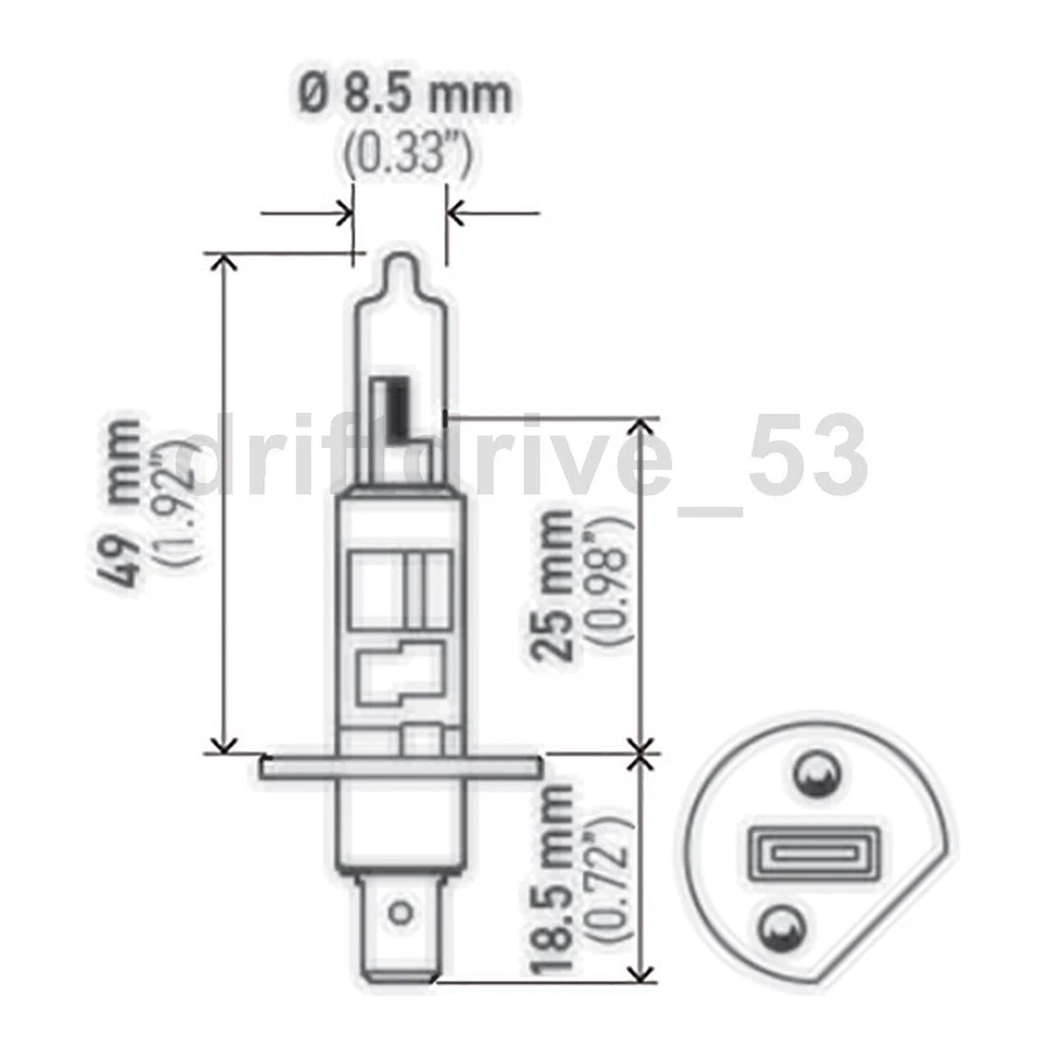 Bombilla de faro para Ford Focus 2015 2016 2017 Foto 2 de 4