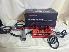 48 Volt 15 AMP Golf Cart Battery Charger 3 Pin Triangle Plug For EZGO RXV TXT