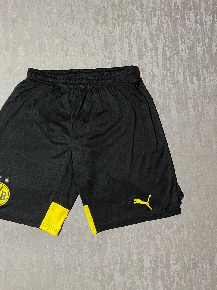 Pantalones cortos Puma BVB Dortmund XL negros Borussia para hombre Foto 2 de 4