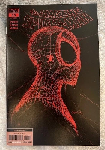 Amazing Spider-Man 55 856 VF FEB 2021 Marvel Comics 2nd Print Variant Gleason