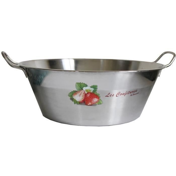 Bassine a confiture Baumalu 38 cm : finissez-en avec les confitures brûlées
