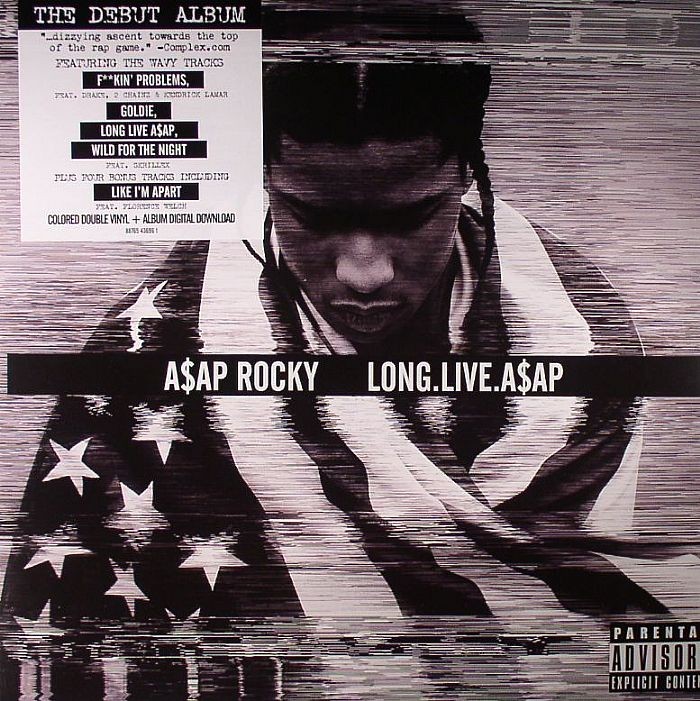 A$AP ROCKY - Long Live A$AP - Vinyl (gatefold translucent orange vinyl 2xLP)