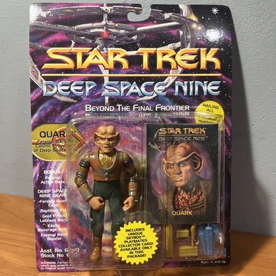 Vintage 1993 Star Trek Deep Space Nine Quark Actionfigur