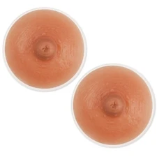 Realistic Adhesive Silicone Nipples Reusable Attachable Self Adhesive Silicon