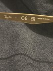 Ray-Ban Eyeglasses RB 6396 5784 Gold & Black Browline Frame 53-19 145 — photo 3