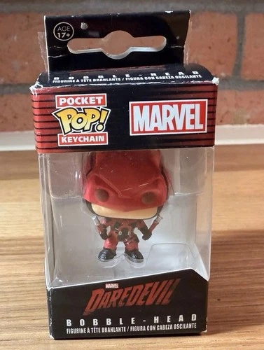 Funko Pocket Pop Marvel Daredevil Bobblehead Keychain