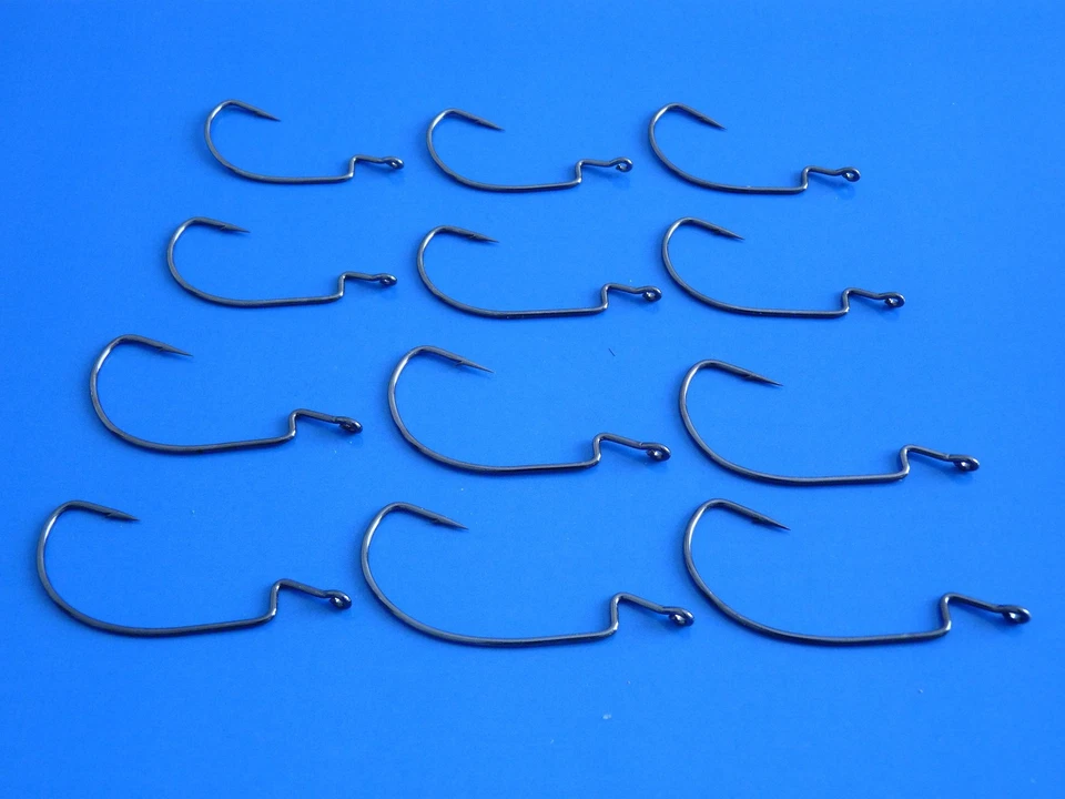 25 Stück DropShot, Haken, Drop Shot, Jig, Offset, Wurmhaken, Angelhaken