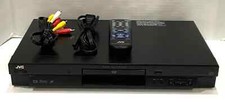 Vintage JVC XV-S30BK DVD/CD Player w/Audio-Video Cable and Power Cord, Tested