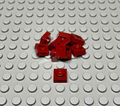 Lego 1x1 Plate Part 3024 Various Colors Qty. 10 - Picture 2 of 7