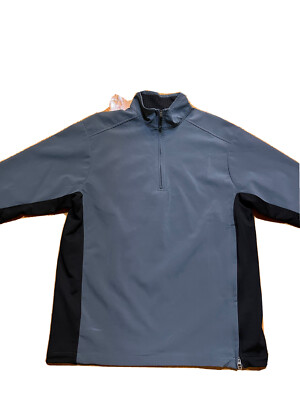 Nike Golf Sphere Pro Half Zip Pale Blue Soft Shell Mens Size Large
