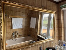 Wandspiegel Barock Spiegel gold 150 x 93 cm Antik-Stil Ganzkörperspiegel