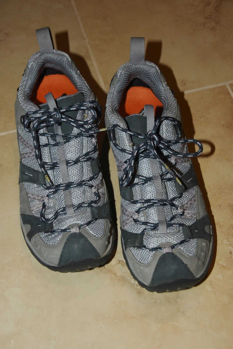 Merrell Ortholite Air Cushion Vibram Sole Shoes Gray Women&#039;s Size 9.5 US |