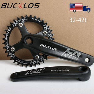 104/64BCD Crankset 170mm MTB Cycling Crank Narrow Wide 32-42T Single Chainring