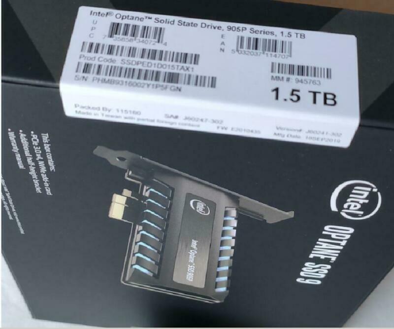 Intel Optane 905P SSD PCIE SSDPED1D015TAX1 Solid State Drive