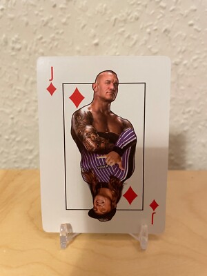 Randy Orton & Riddle - Offizielle 2020 WWE SummerSlam Spielkarte - SELTEN/RARE 