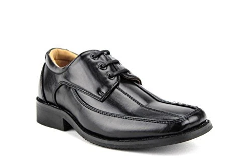 Little Kids Young Boys 31229 Formal Lace Up Square Toe Oxfords Dress Shoes