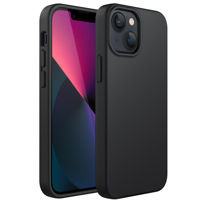 JETech Silicone Case for iPhone 13 6.1-Inch, Silky-Soft Touch Full-Body Case