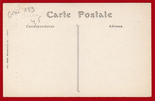 #61050 Tesalónica Grecia años 1910 (circa Primera Guerra Mundial). Lote de 10 postales usadas vintage - Imagen 15 de 21