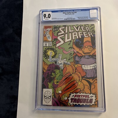 Silver Surfer 44 CGC 9.0 1st Infinity Gauntlet Dir “Tiger Silver Surfer 44 CGC 9.0 1st Infinity Gauntlet Dir “Tiger