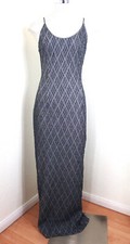 SCOTT McClintock Beads Long Evening Gown Dress Medium Petite 6 7 8