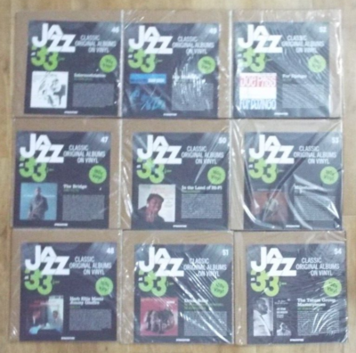 Jazz At 33⅓ rpm Vinyl LP Collection Issue 1 To 70 DeAgostini