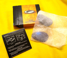 OAKLEY MINUTE 1.0 NEW ICE BLUE IRIDIUM LENSES BOX DATED 2002 SUNGLASSES VINTAGE