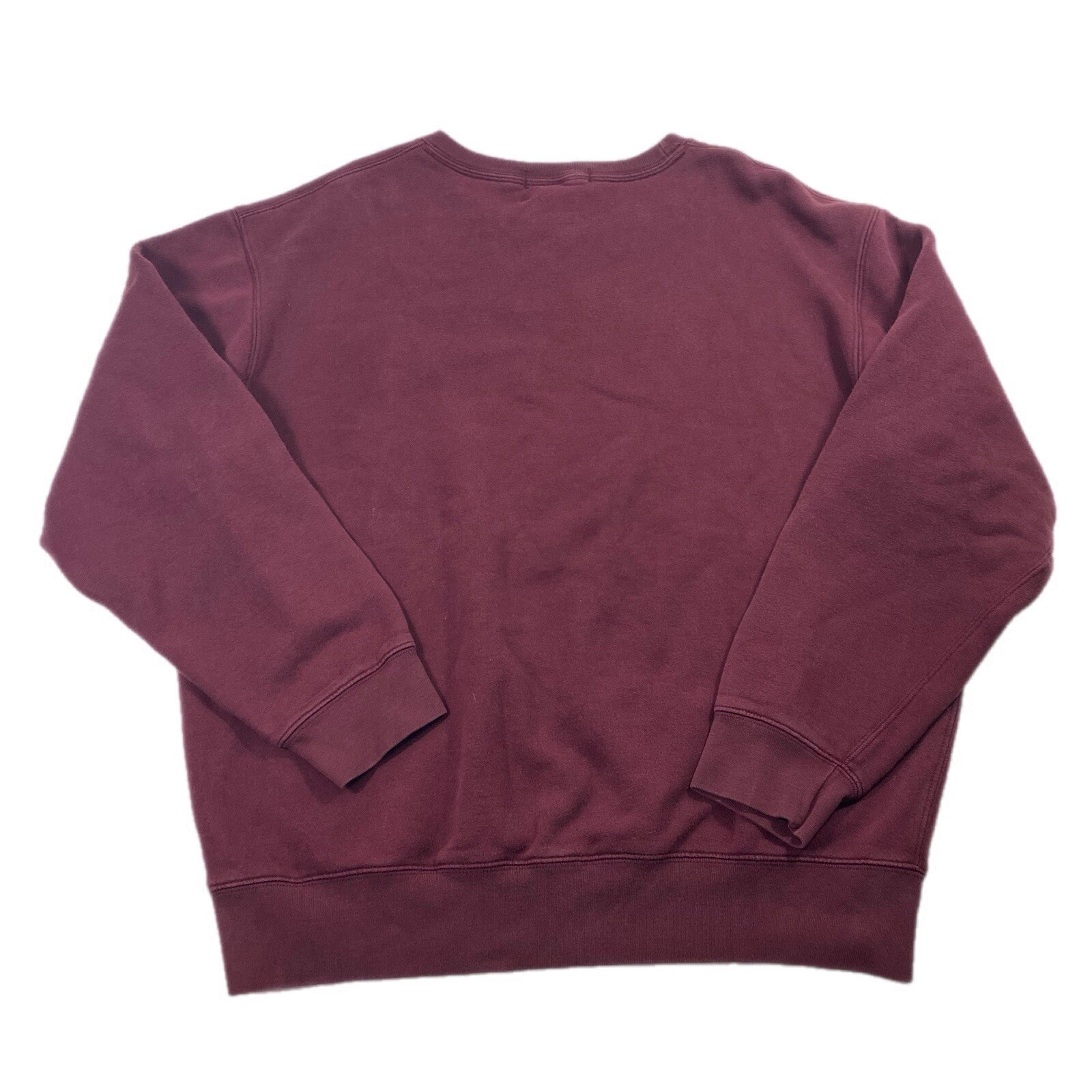 Polo Ralph Lauren Felpa Uomo L Marrone Navy Pony Maglione Girocollo Vintage Y2K