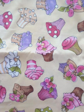 loralie fancy cupcakes fun fabric 21 x 16 inch 1pc