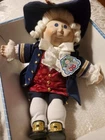 Signed 1986 Vintage Porcelain George Washington Cabbage Patch Doll