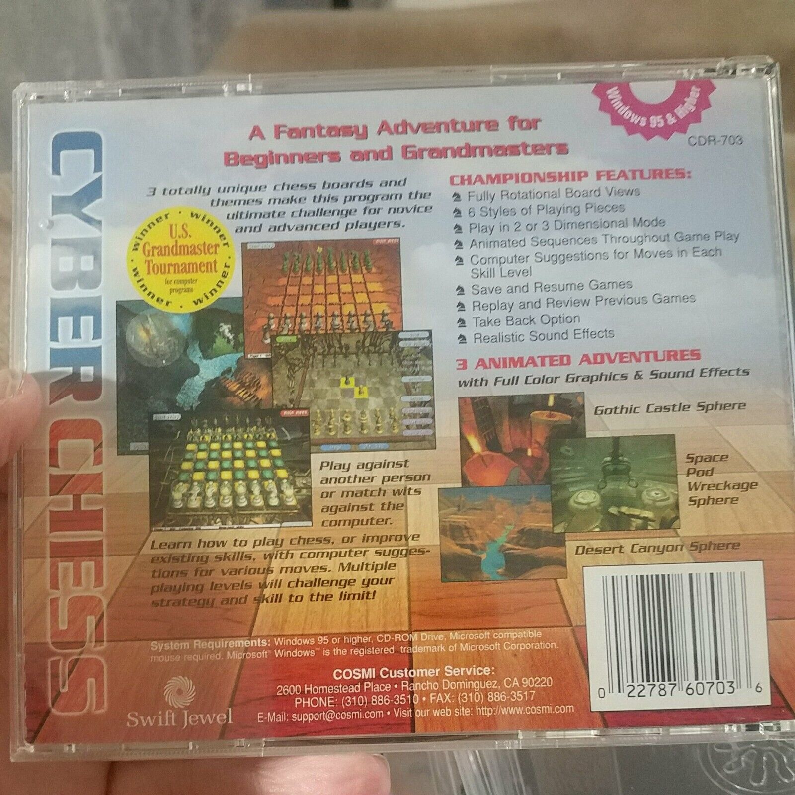 Cyber Chess Swift Jewel PC Game