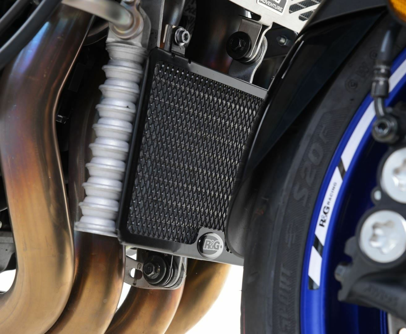 R&G Oil Cooler Guard Black Yamaha MT-10 SP 2017 - 2021