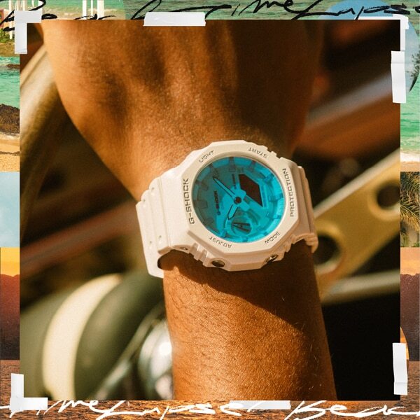 時計 G-SHOCK GA-2100TL-7AJF BEACH TIME LAPSE GA-2100TL-7AJF G-SHOCK BEACH TIME LAPSE Series gshock watch