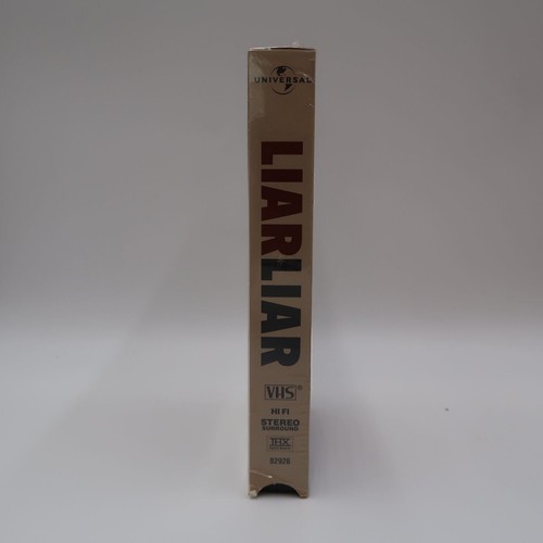 Liar Liar Jim Carrey VHS Has Shrink Wrap A-1 - Picture 4 of 4