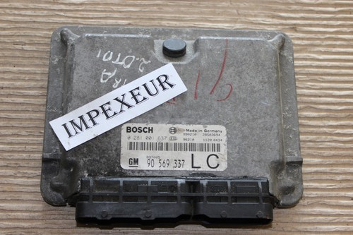Original Opel Motorsteuergerät ECU 90569337LC  90569337  0281001637