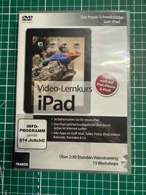 Wunderschöner VIDEO-LERNKURS IPAD,NEU + ORIGINAL VERPACKT ISBN 978-3-645-70123-5