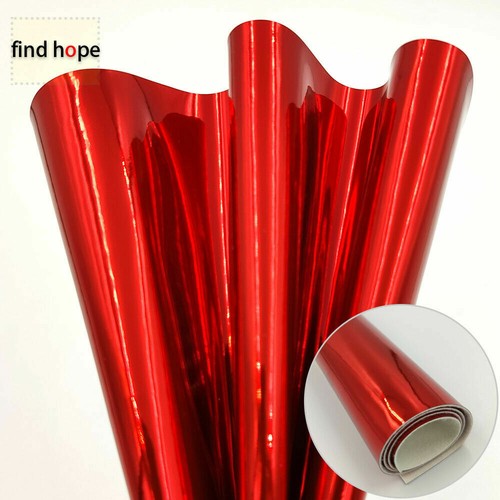 Bows Bag Foil Material Sheets Metallic Mirror Faux Leather PU Leatherette Fabric - Picture 11 of 16