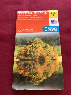 The English Lakes, South-Eastern area, Windermere, Kendal:  OS Explorer Map OL7