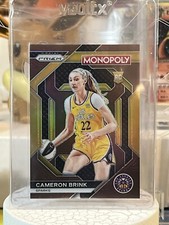 CAMERON BRINK 2024 Panini Monopoly Prizm WNBA Copper Prizm Rookie Card #/249 🔥
