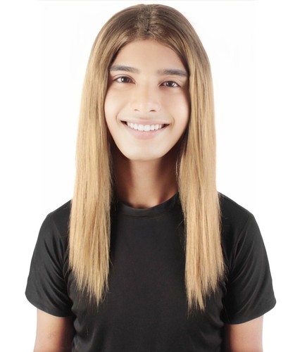HPO Adult Men's Straight Shoulder Length Rapper Wig,Multiple Color,HM-1040A - Picture 78 of 122