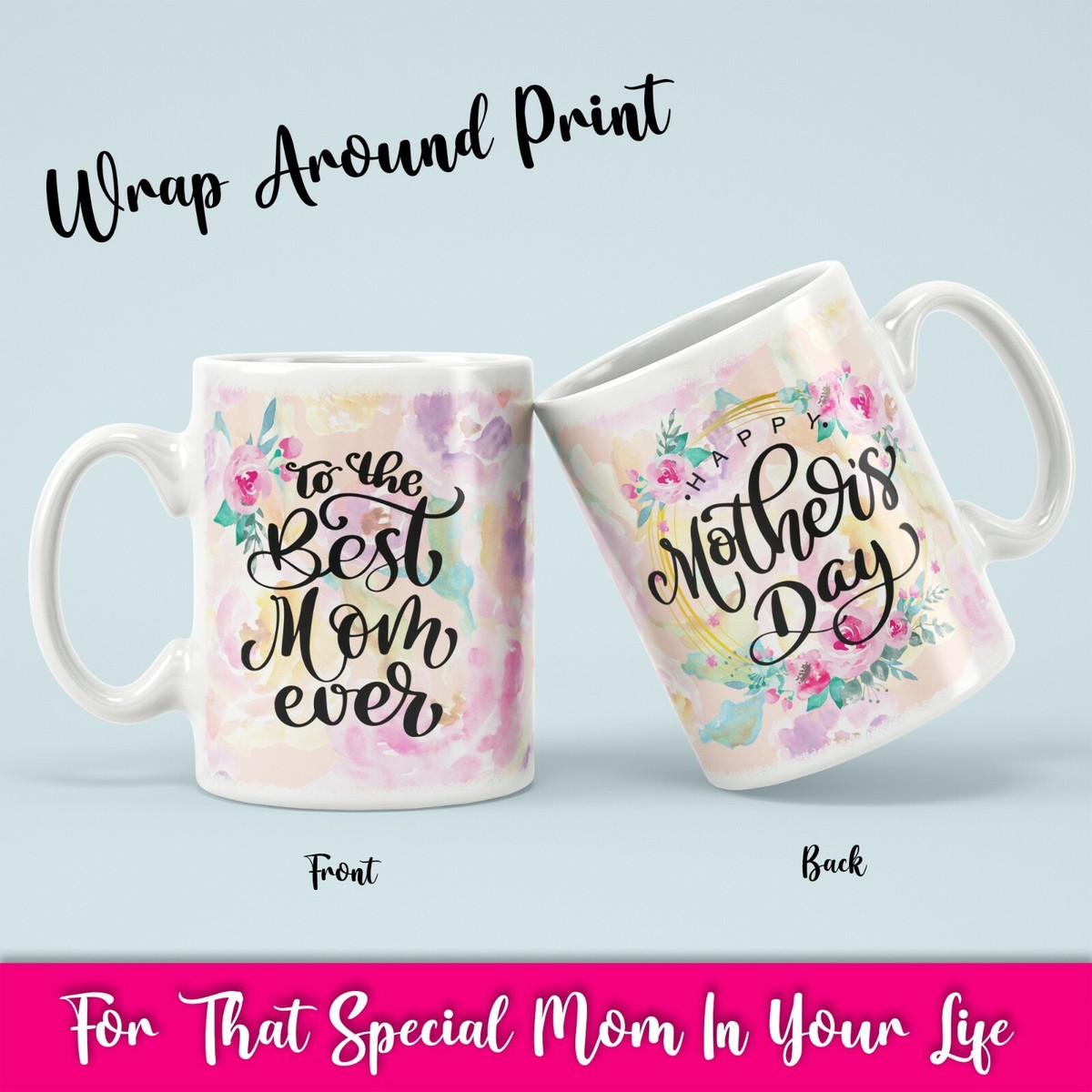 MOTHERS DAY Coffee Mug Gift Happy Mother's Day Mug, BEST MOM EVER, Gift for  Mom