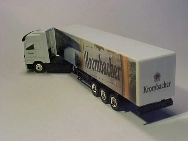 Camión Mercedes-Benz Actros 2013 de 7,5 pulgadas de alta velocidad 1/87 H0 fundido a presión y plástico Foto 3 de 4