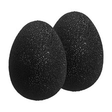 2 Pcs Hand Exercise Balls Squeeze Balls Stress Ball Black